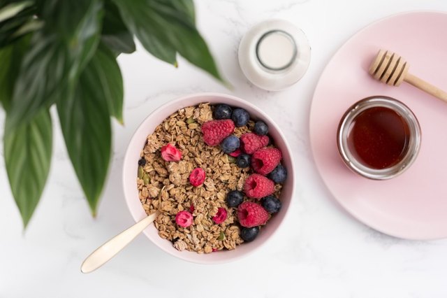 healthy granola bowl