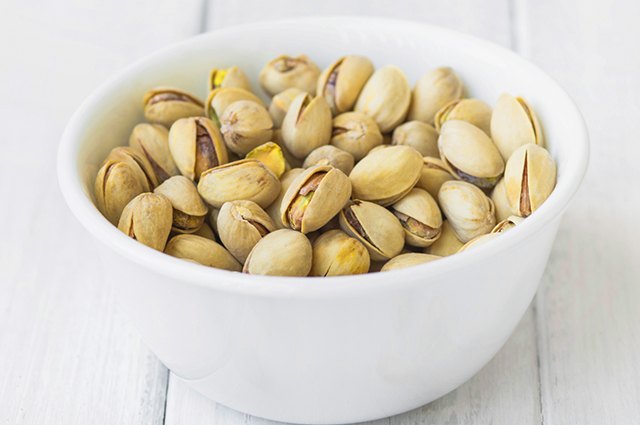 Pitachios in a bowl.