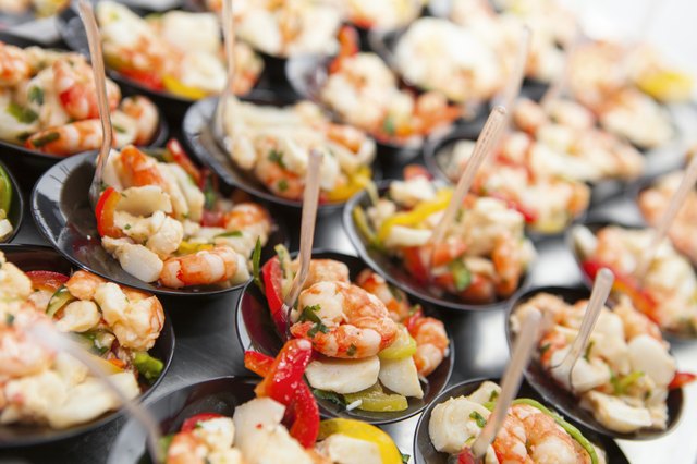 party with fish cocktails