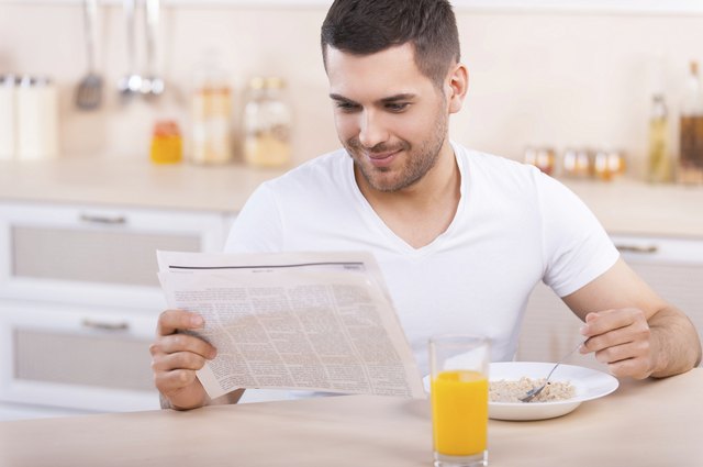 Healthy breakfast.