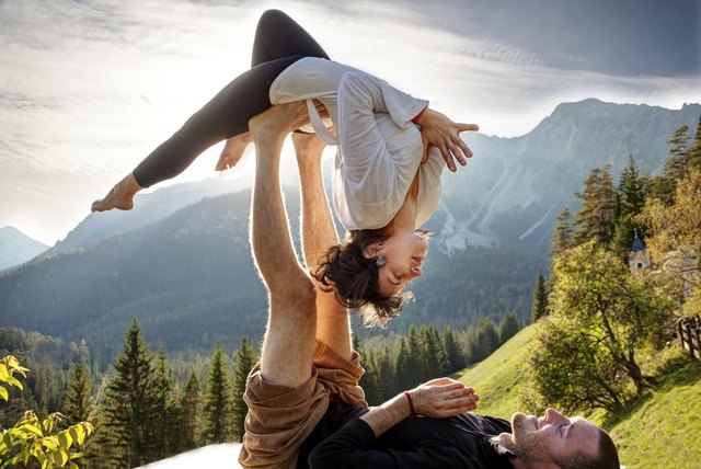 Balancing on Feet