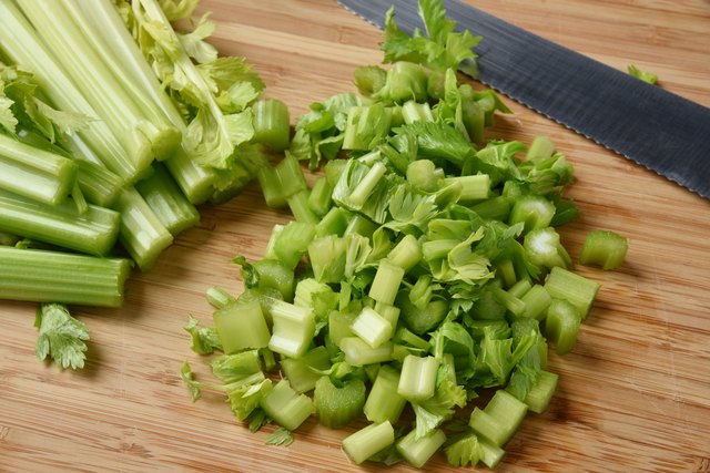 Diced celery