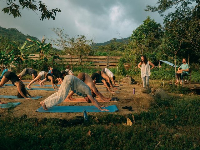These 16 Unique Yoga Classes Let You Try Some Far-Out 